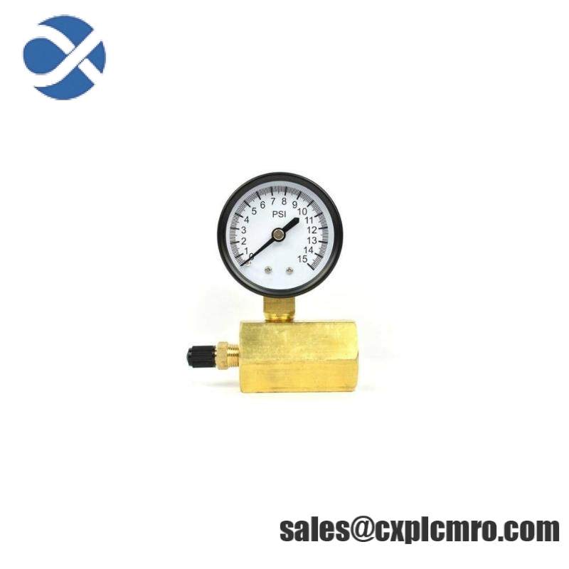 Thrifco Plumbing 8705TPE010S1W0N5 0879406008805005 275PSIG Gas Pressure Test Gauge