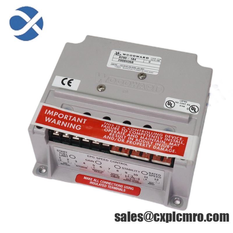 WOODWARD 8290-184 EPG SPEED CONTROLLER