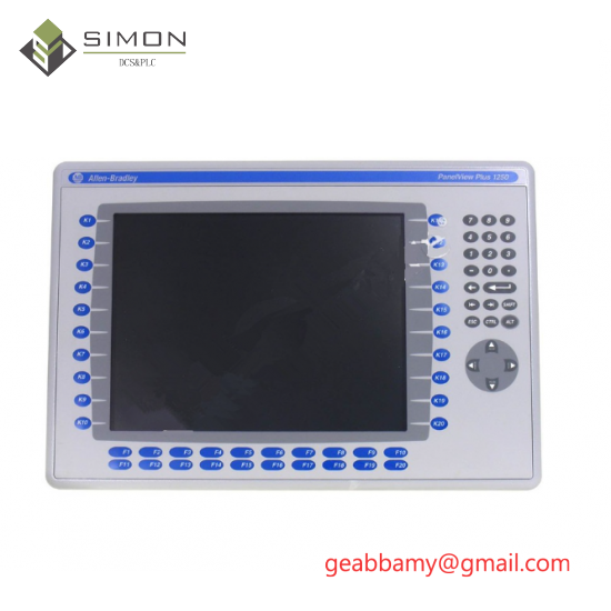 2711P-B12C4D9 PanelView Plus 6 1250 Key/Touch