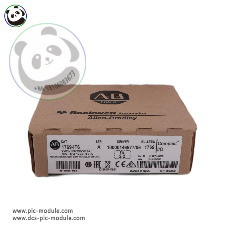 AB 1769-IT6 6 Channel Thermocouple/Mv Input Module