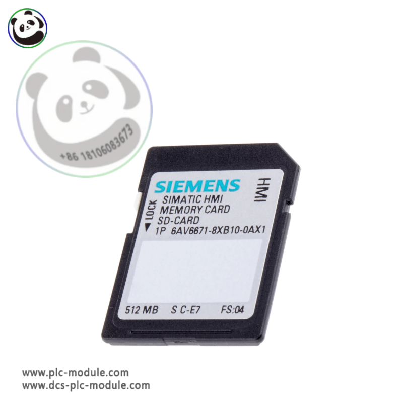 SIEMENS 6AV6671-8XB10-0AX1 SIMATIC SD memory card