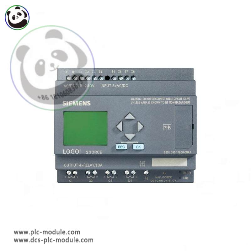 SIEMENS 6ED1052-1MD00-0BA7 Logic Module Display 12/24VDC