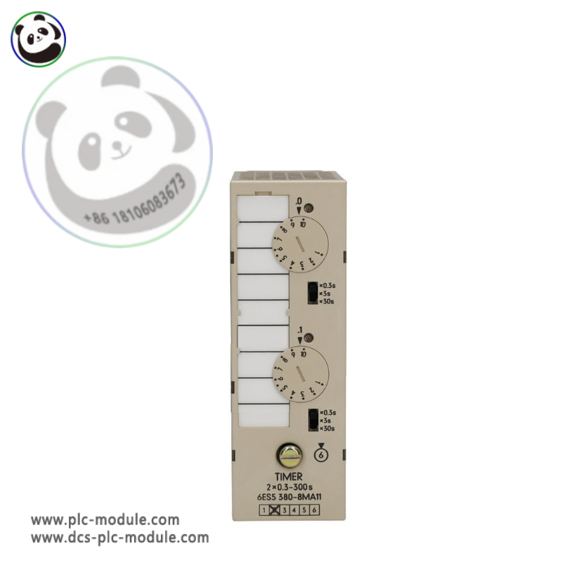 SIEMENS 6ES5380-8MA11 Timer Module