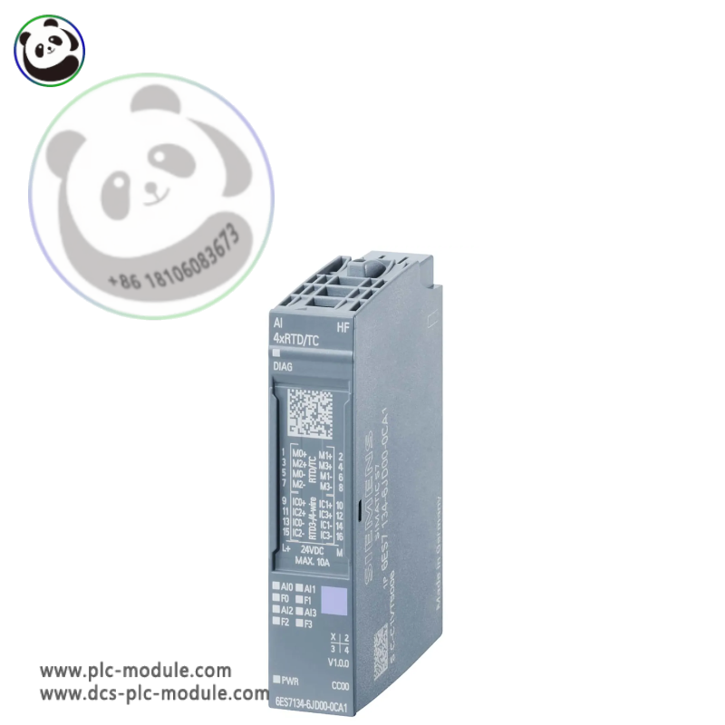 SIEMENS 6ES7134-6JD00-0CA1 ANALOG INPUT MODULE