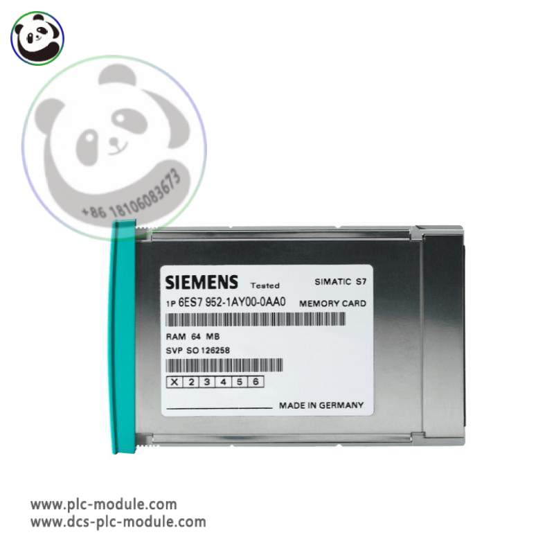 SIEMENS 6ES7952-1AP00-0AA0 RAM Memory Card