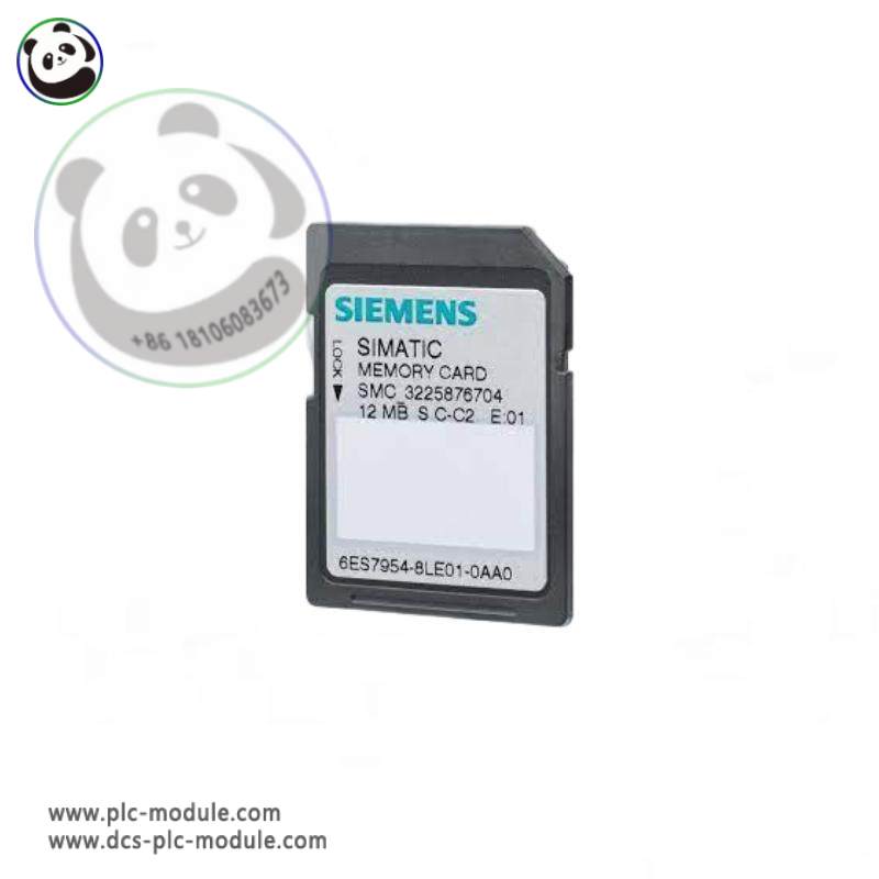 SIEMENS 6ES7954-8LE03-0AA0 Flash Memory Card