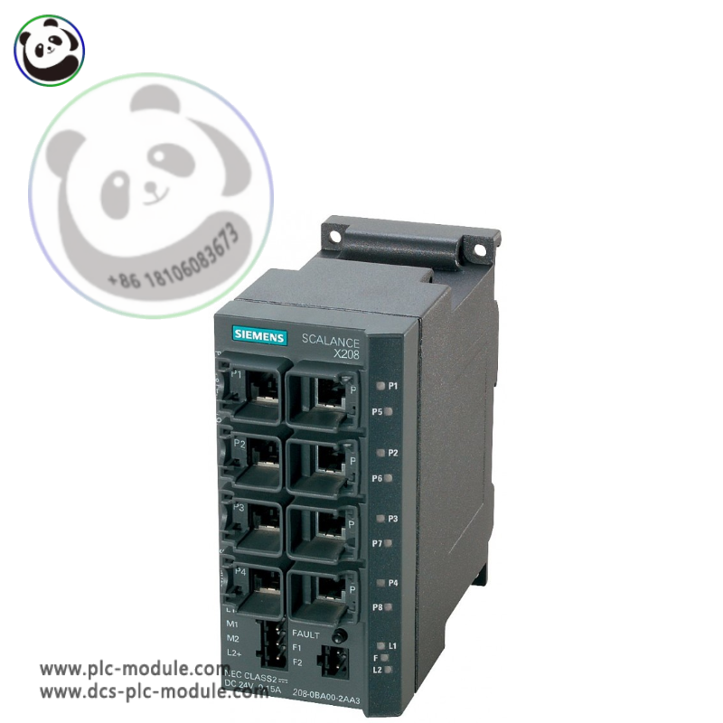 SIEMENS 6GK5208-0BA10-2AA3 redundant power supply