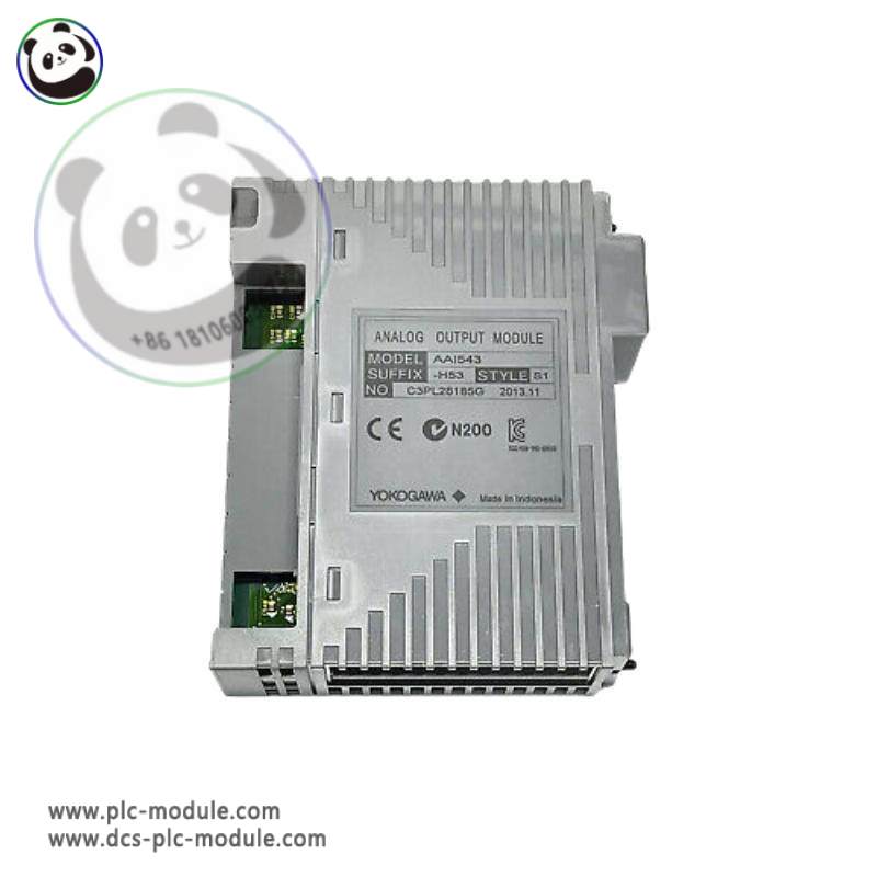 YOKOGAWA AAI543-H53 S1 ANALOG INPUT MODULE