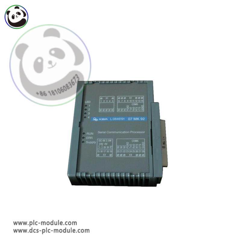 ABB 07MK92 GJR5253300R3161 communications processor