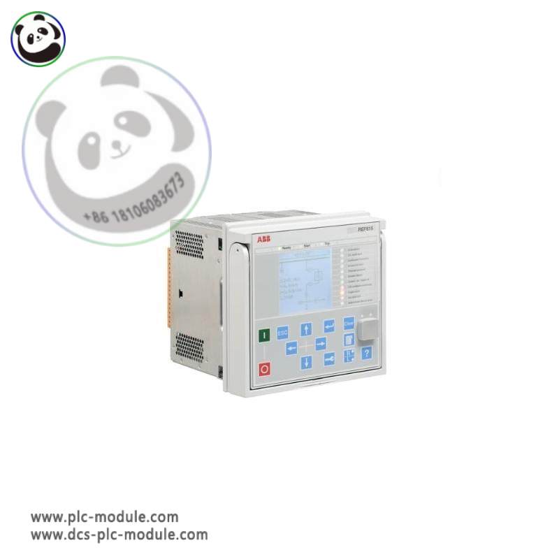 ABB REF615-C dedicated feeder relay perfectly aligned