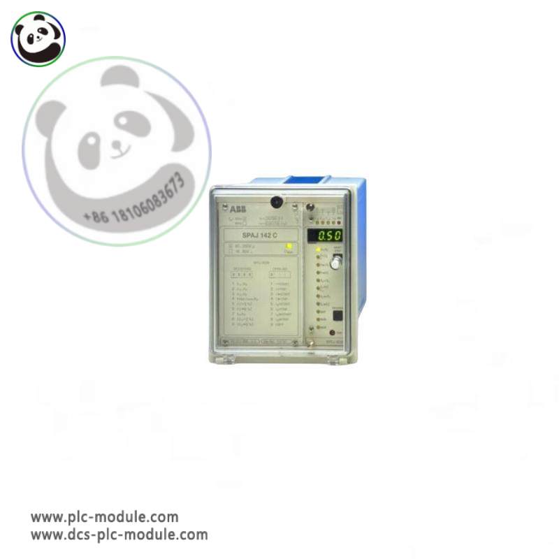 ABB SPAJ142C-AA RS611006-AA Combined Overcurrent and Earth-fault Relay