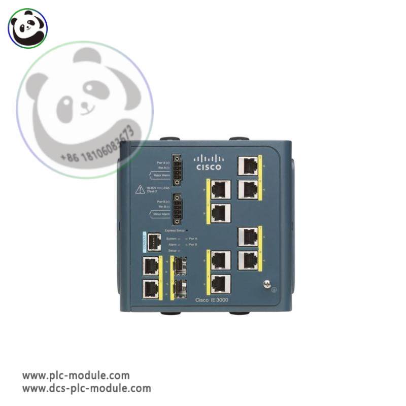 CISCO IE-3000-8TC INDUSTRIAL ETHERNET SWITCH