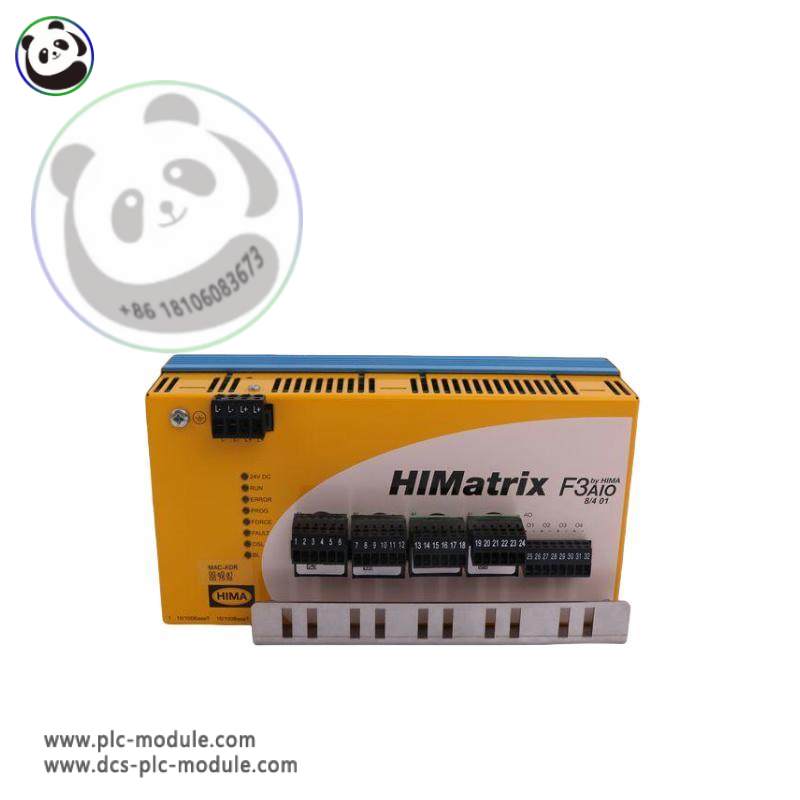 HIMA F3 AIO 8/4 01 F3AIO8/401 HIMatrix Safety-Related Controller