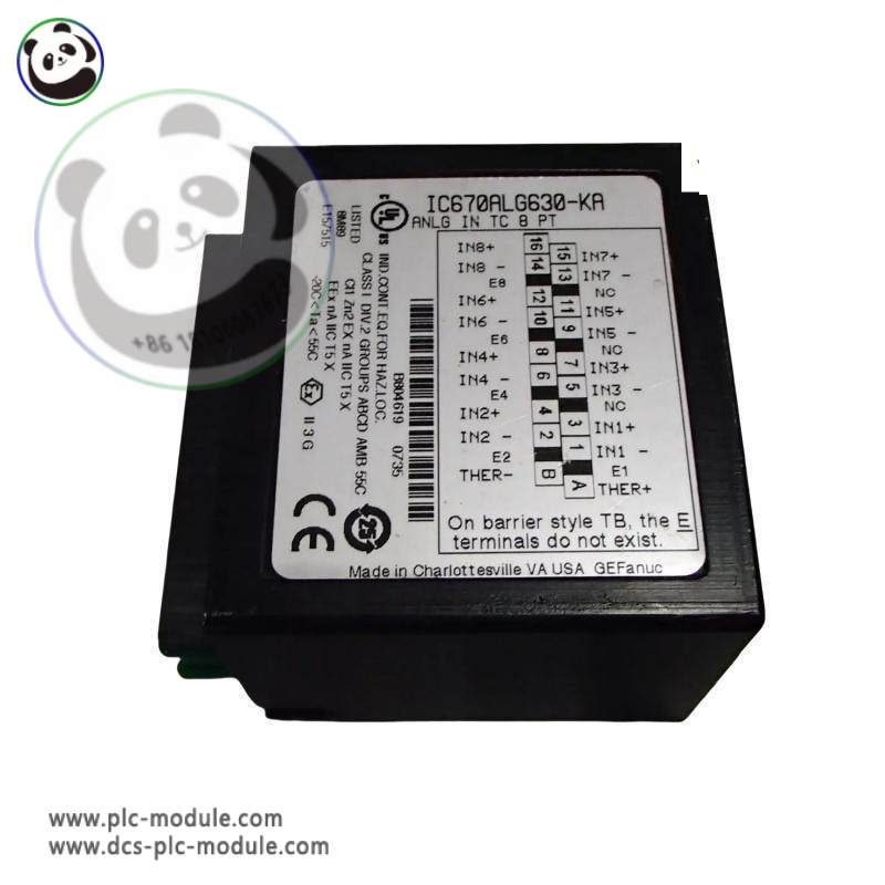 GE Fanuc IC670ALG630 Analog Input PLC Module