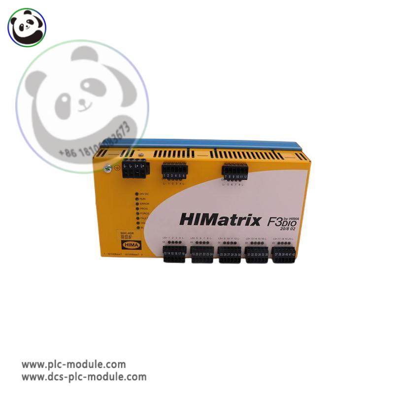 HIMA F3 DIO 20/8 02 F3DIO20/802 Remote I/O Module