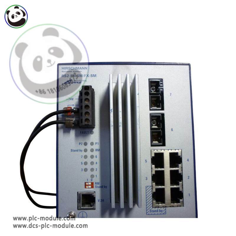 HIRSCHMANN RS2-FX-SM/FX-SM ETHERNET RAIL SWITCH