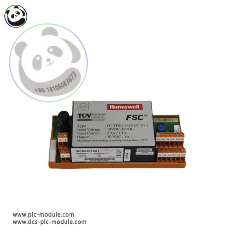 HONEYWELL FC-BSN-1608 SAFE NAMUR SENSOR CONVERTER DCS MODULE