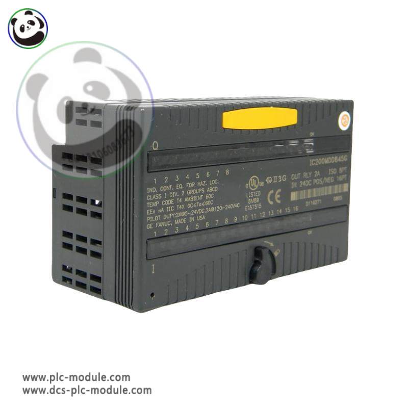 GE Fanuc IC200MDD845 Mixed I/O module