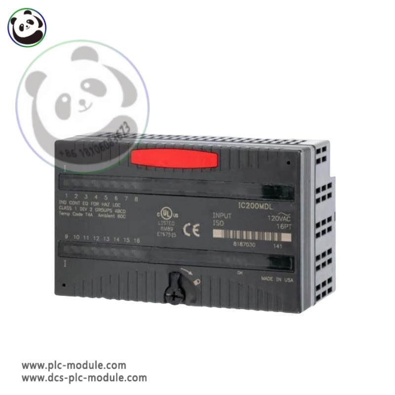 GE IC200MDL744 5 volt backplane current