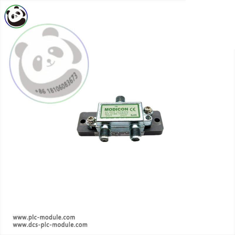 Schneide MODICON MA0186100 coaxial cable splitter