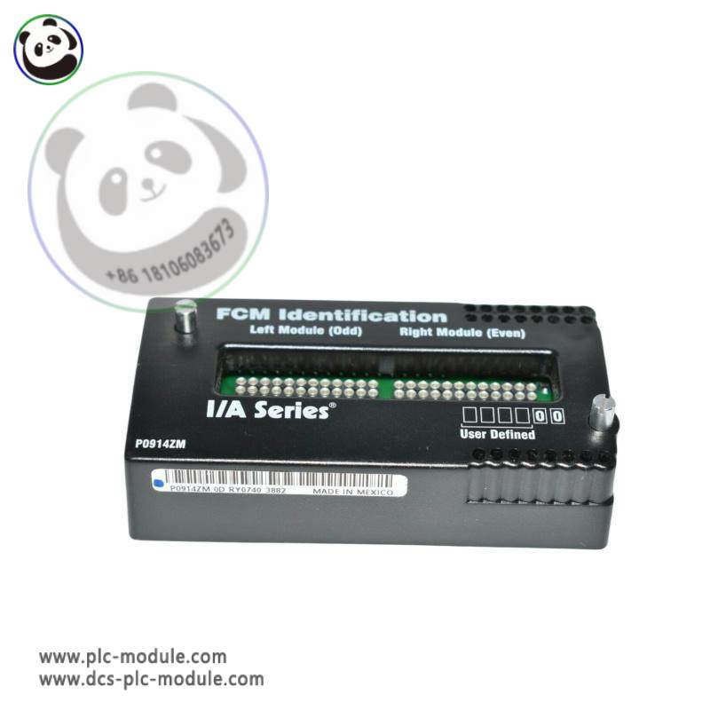 FOXBORO P0914ZM IDENTIFICATION MODULE