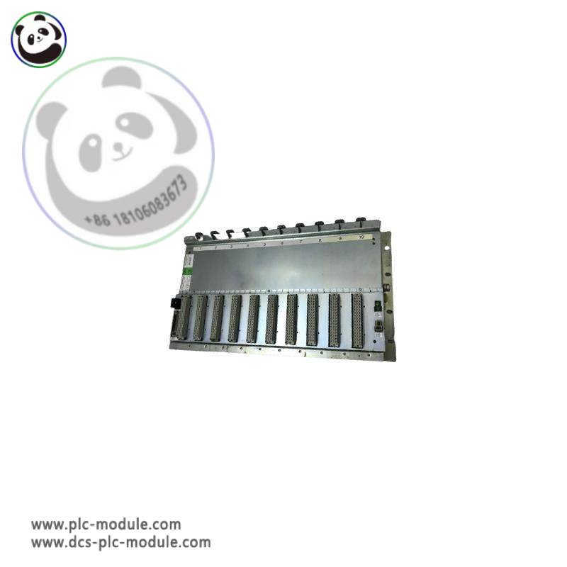 ABB RF615 3BHT100010R1 RF615 Base Backplane 10 slots