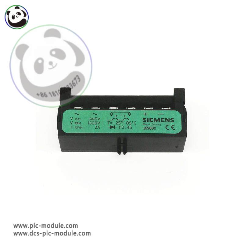 SIEMENS 169800 rectifier module