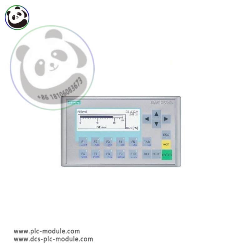 SIEMENS 6AV6647-0AH11-3AX0 BASIC PANEL