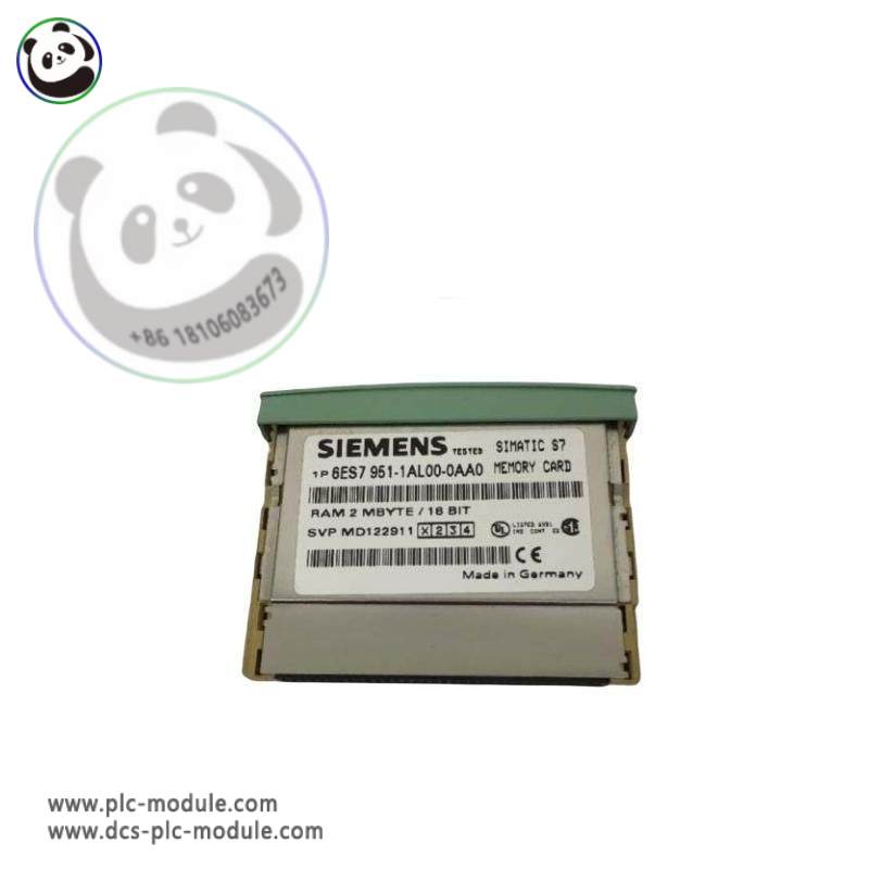 Siemens 6ES7951-1AL00-0AA0 Simatic S7 Ram Memory Card