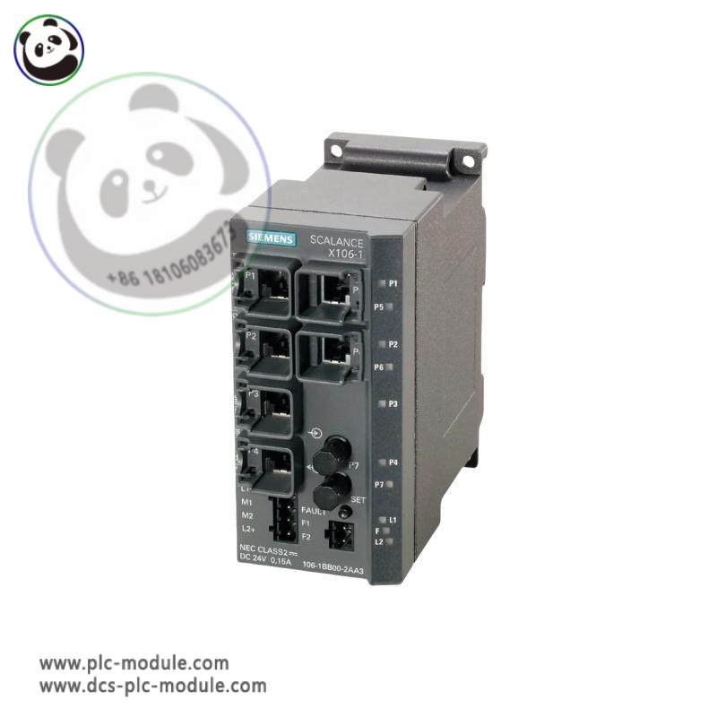 SIEMENS 6GK5106-1BB00-2AA3 Ethernet Switch Scalance