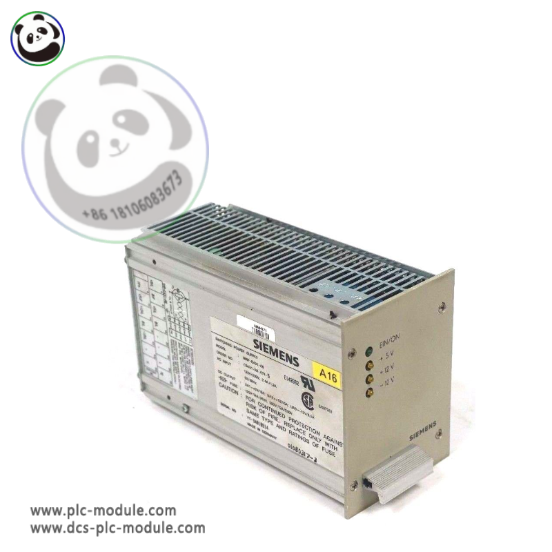 SIEMENS SMP-E431-A6 Power Supply Module