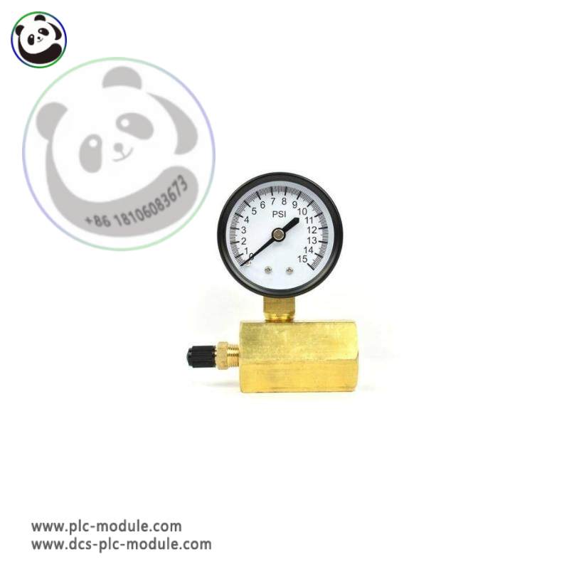 Thrifco Plumbing 8705TPE010S1W0N5 0879406008805005 275PSIG Gas Pressure Test Gauge