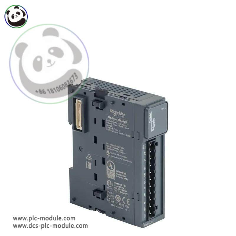 Schneider TM3AQ4 Analog output module