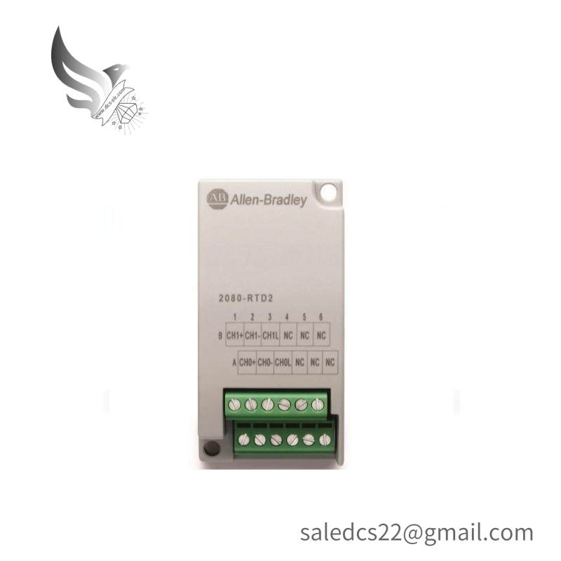 AB 2080-RTD2 Resistance Thermometer Detector Inputs