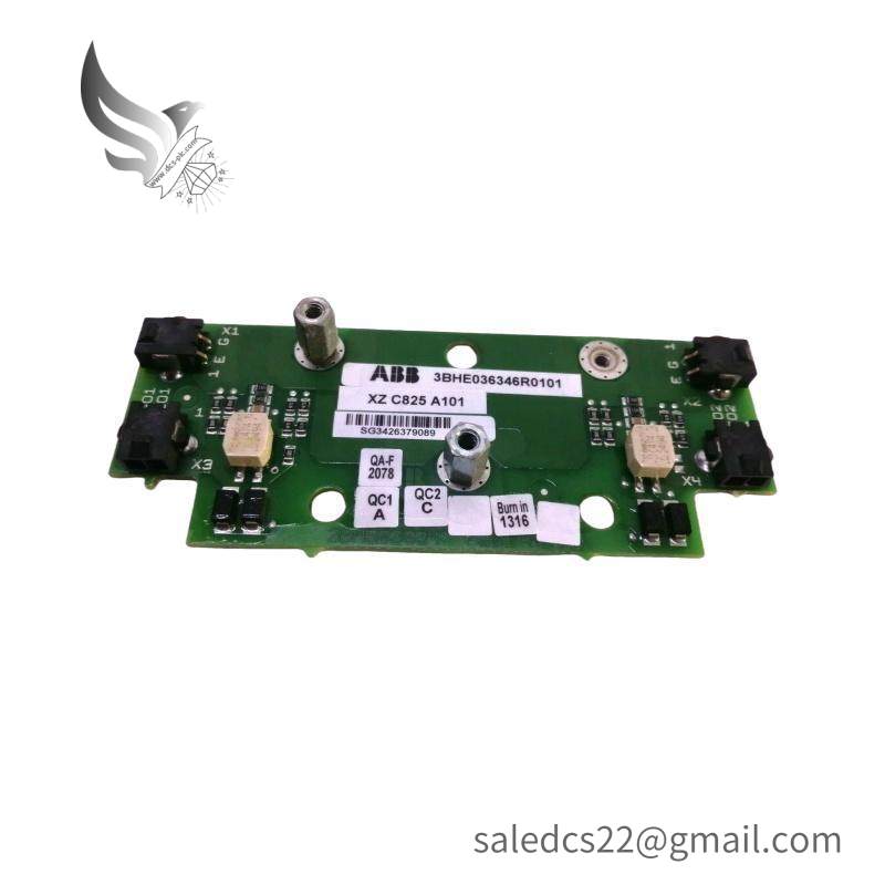 ABB 3BHE036346R0101 PC BOARD