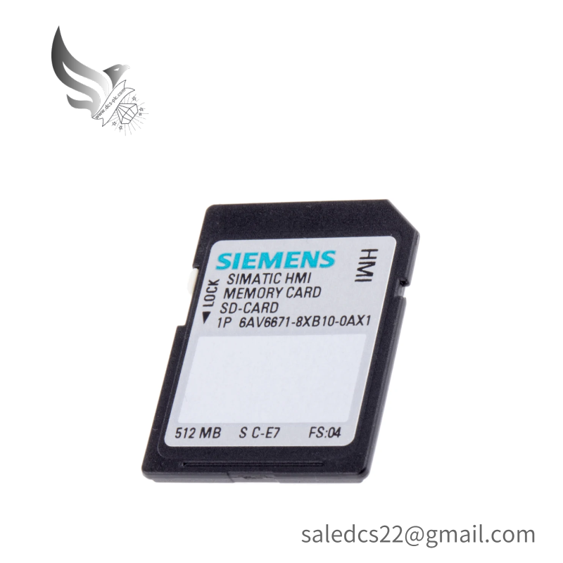 SIEMENS 6AV6671-8XB10-0AX1 SIMATIC SD memory card