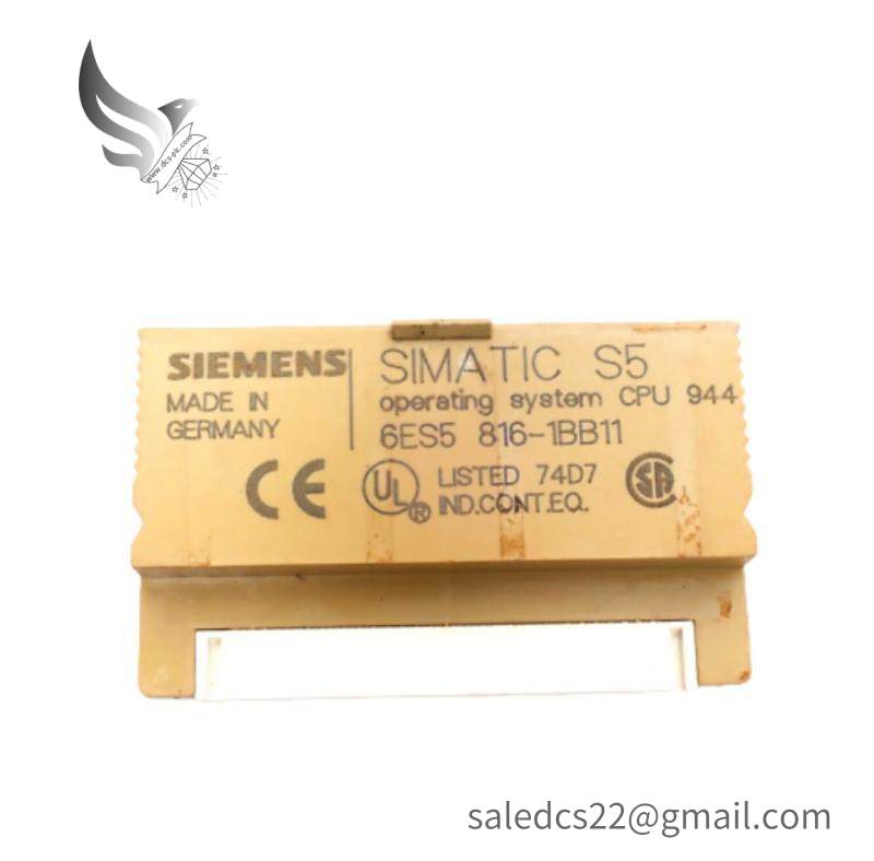 SIEMENS 6ES5816-1BB11 Operating System Module