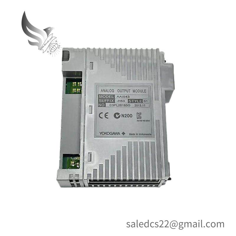 YOKOGAWA AAI543-H53 S1 ANALOG INPUT MODULE