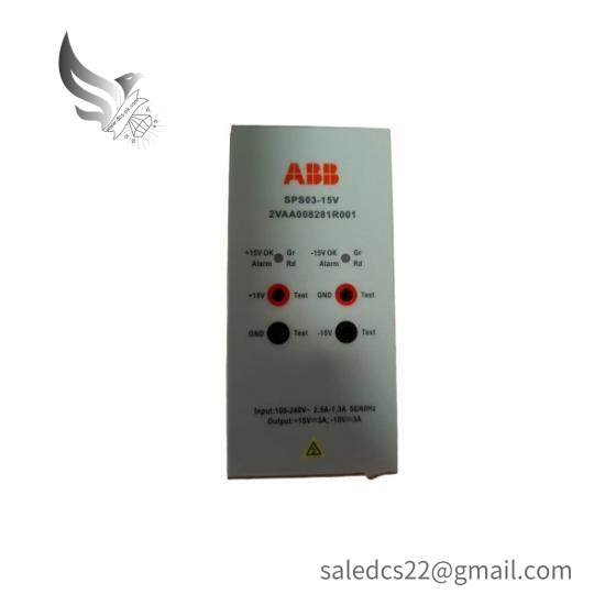 ABB 2VAA008281R001  Power Supply