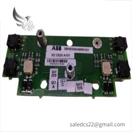 ABB 3BHE036346R0101 XZ C825 A101 Card