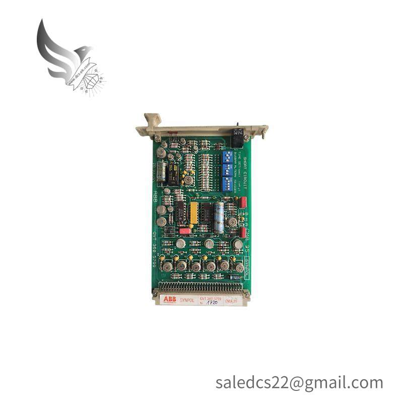 ABB CMA35 GVT3605799 Short Circuit Card