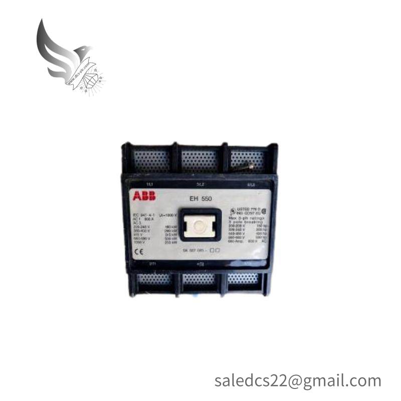 ABB EH550G 3P CONT.110VDC W/RECT.120V