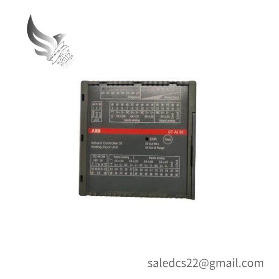 ABB GJR5251600R0202 07AI91 Analog I/O module