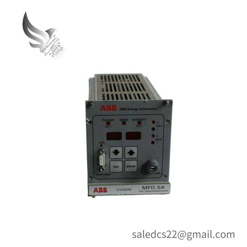 ABB UVISOR MFD.SA ZSIE53000400000 Flame controller