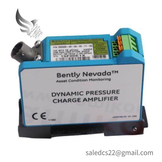 Bently Nevada 350500-00-00-00-11-00 Dynamic Pressure Charge Amplifier