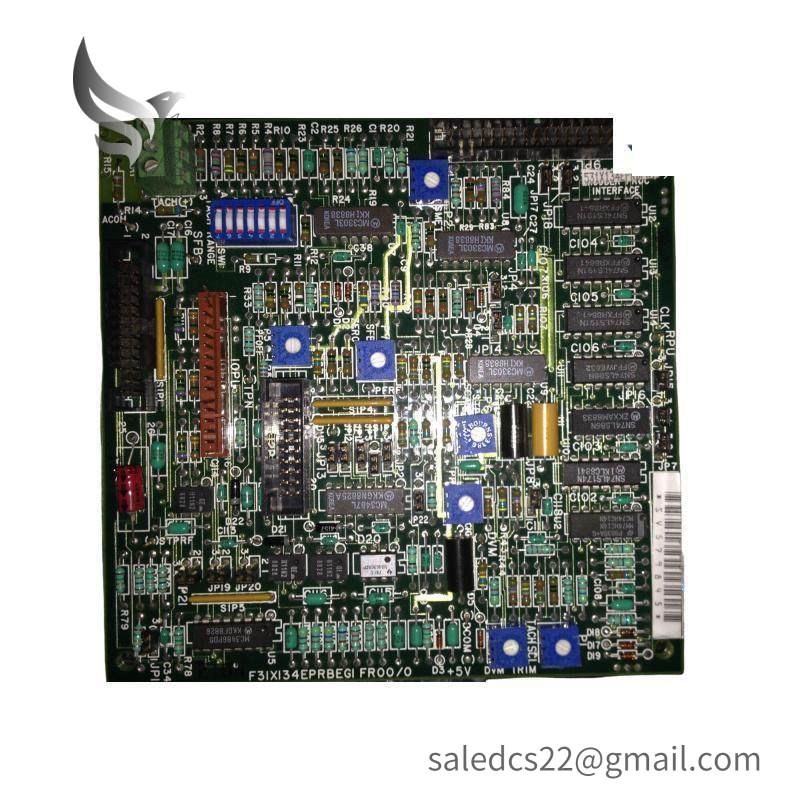 GE F31X134EPRBEG1 PROCESSOR INTERFACE CARD PCB