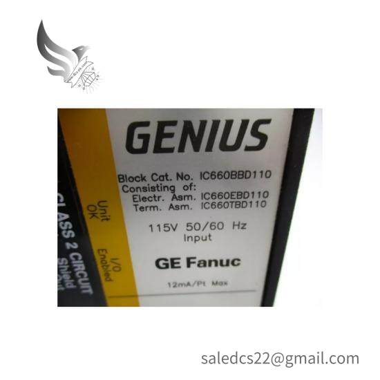 GE FANUC IC660BBD110 Discrete I/O