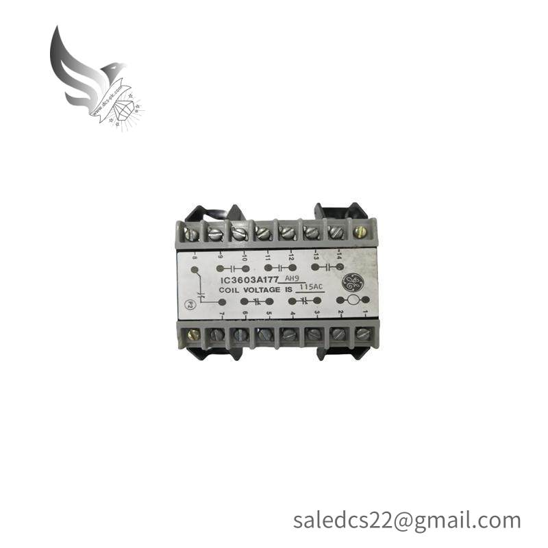 GE IC3603A177 RELAY MODULE