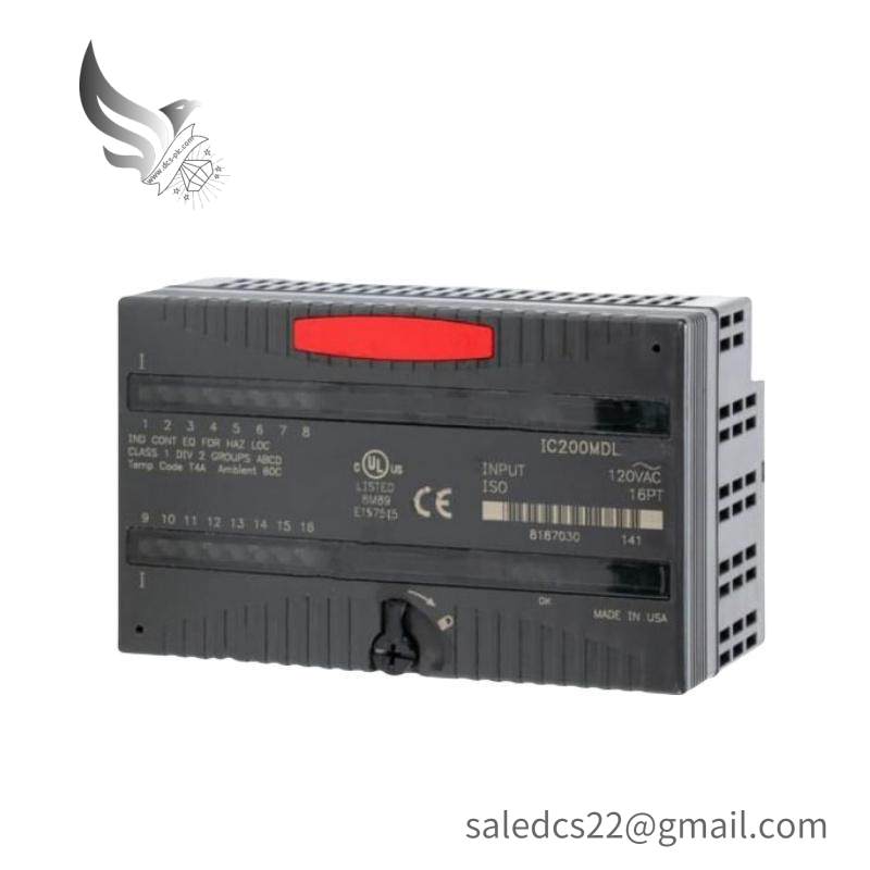 GE IC200MDL241 AC Input Module with 16 points