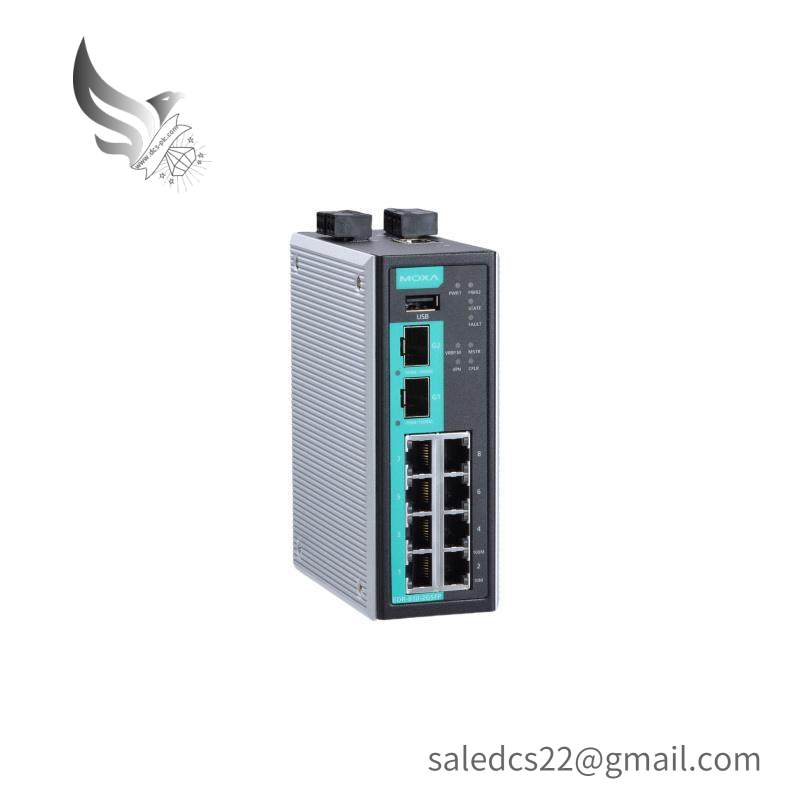 MOXA EDR-810-2GSFP Industrial Secure Router Switch